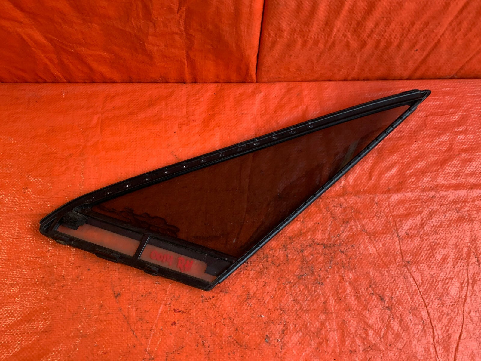 OEM 1994 94 HONDA DEL SOL   PASSENGER RIGHT FRONT CORNER WINDOW GLASS R RH6