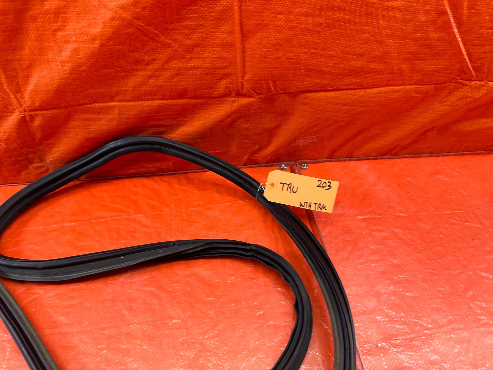 07 11 HONDA CIVIC SI SEDAN TRUNK WEATHER STRIP TRIM GASKET LINER LINING OEM #2035