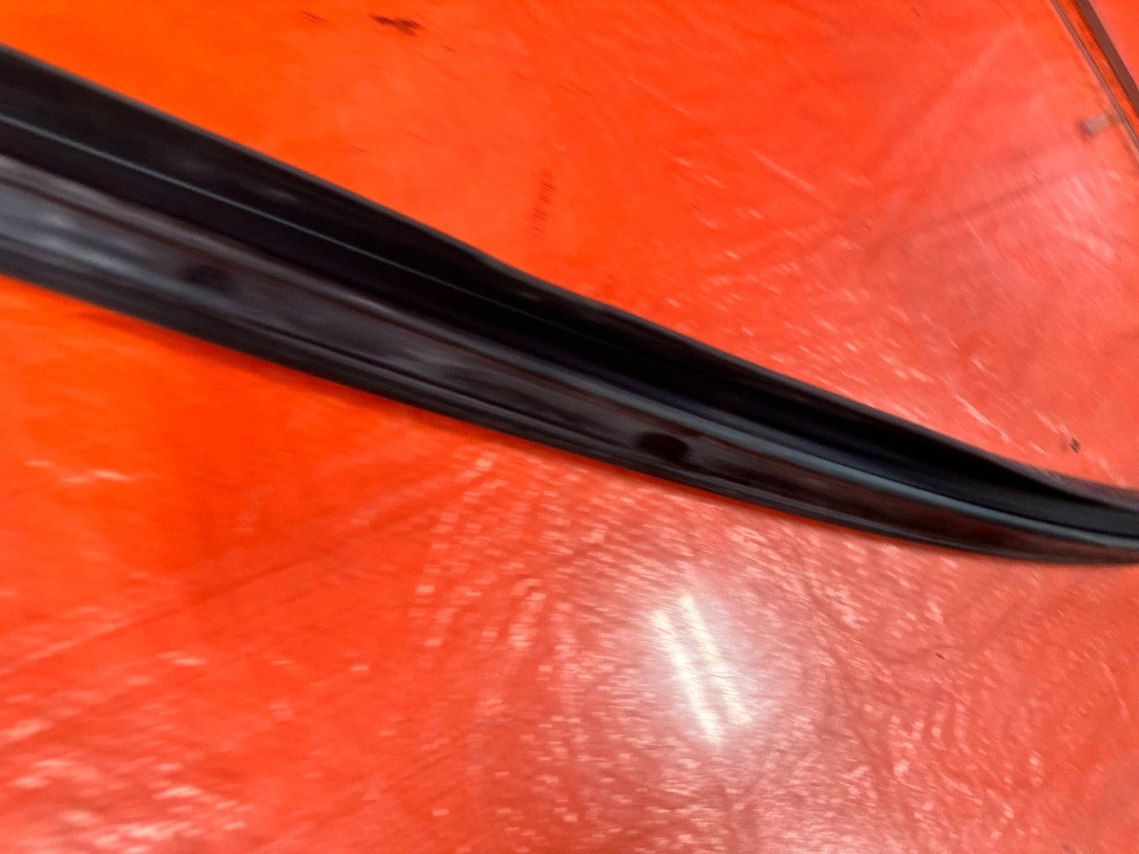10 16 HYUNDAI GENESIS COUPE   DRIVER LEFT DOOR UPPER WEATHER STRIP SEAL OEM #31810