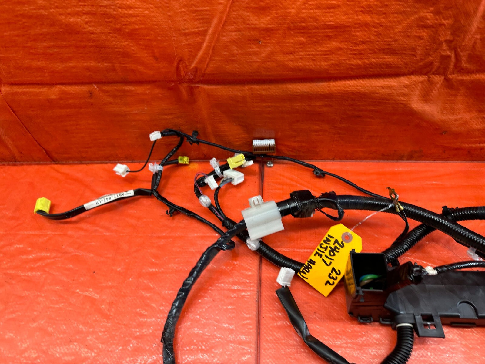 09 11 INFINITI G37 CONVERTIBLE   BODY WIRE HARNESS WIRING LOOM #2   OEM #2326