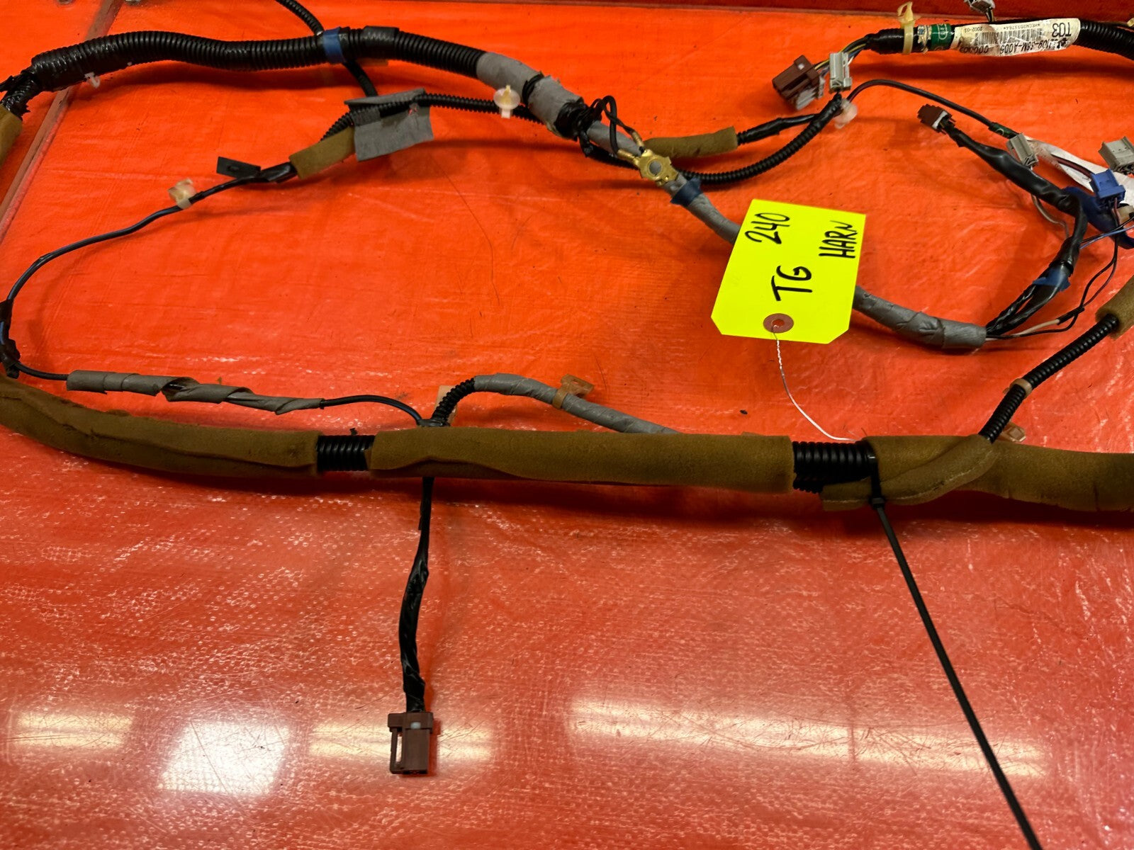05 06 ACURA RSX   TAIL GATE DECK LID REAR HATCH WIRE HARNESS   OEM FACTORY #2404
