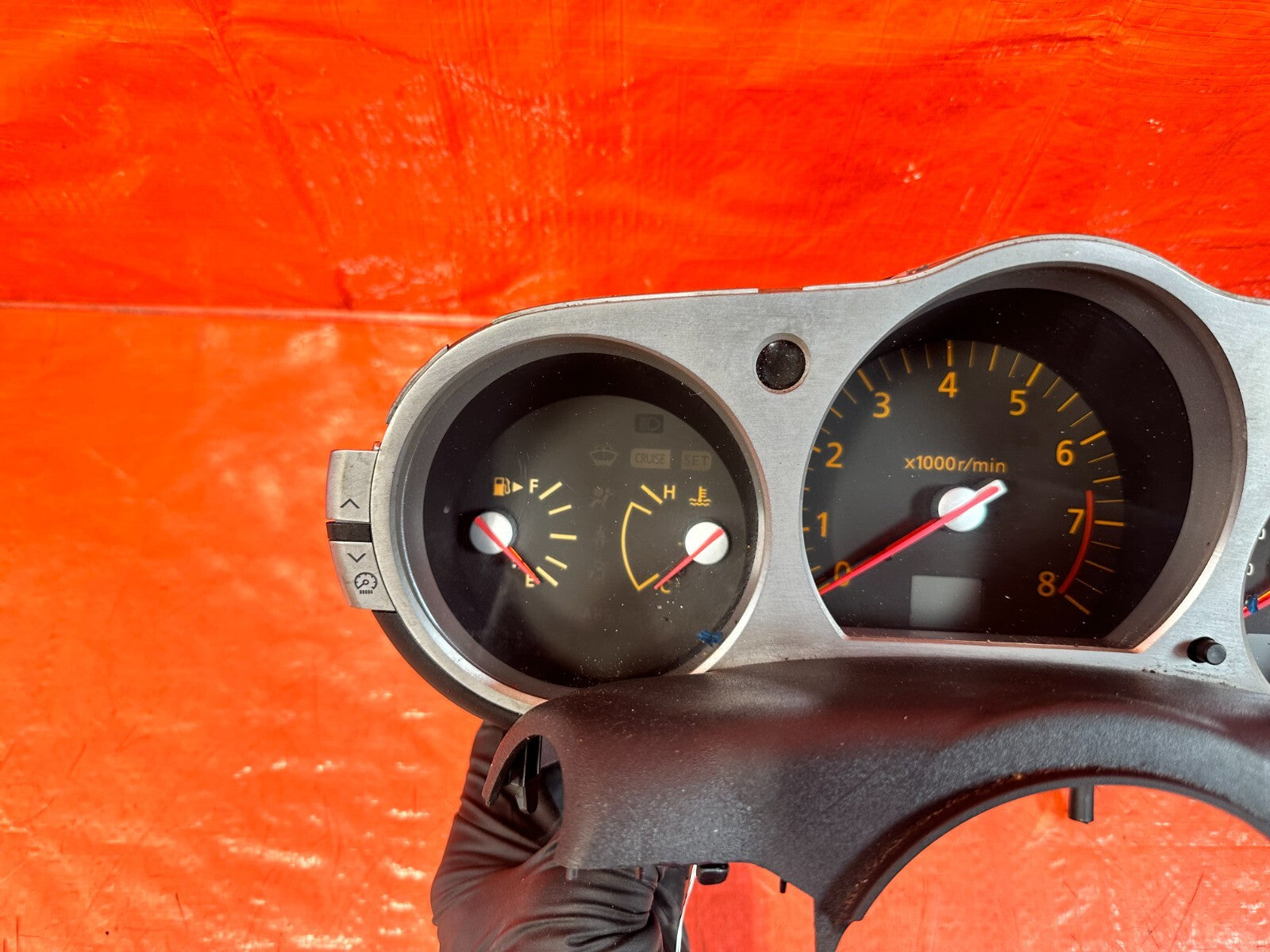 2004 04 NISSAN 350Z   AUTOMATIC INSTRUMENT GAUGE CLUSTER   OEM FACTORY #2627