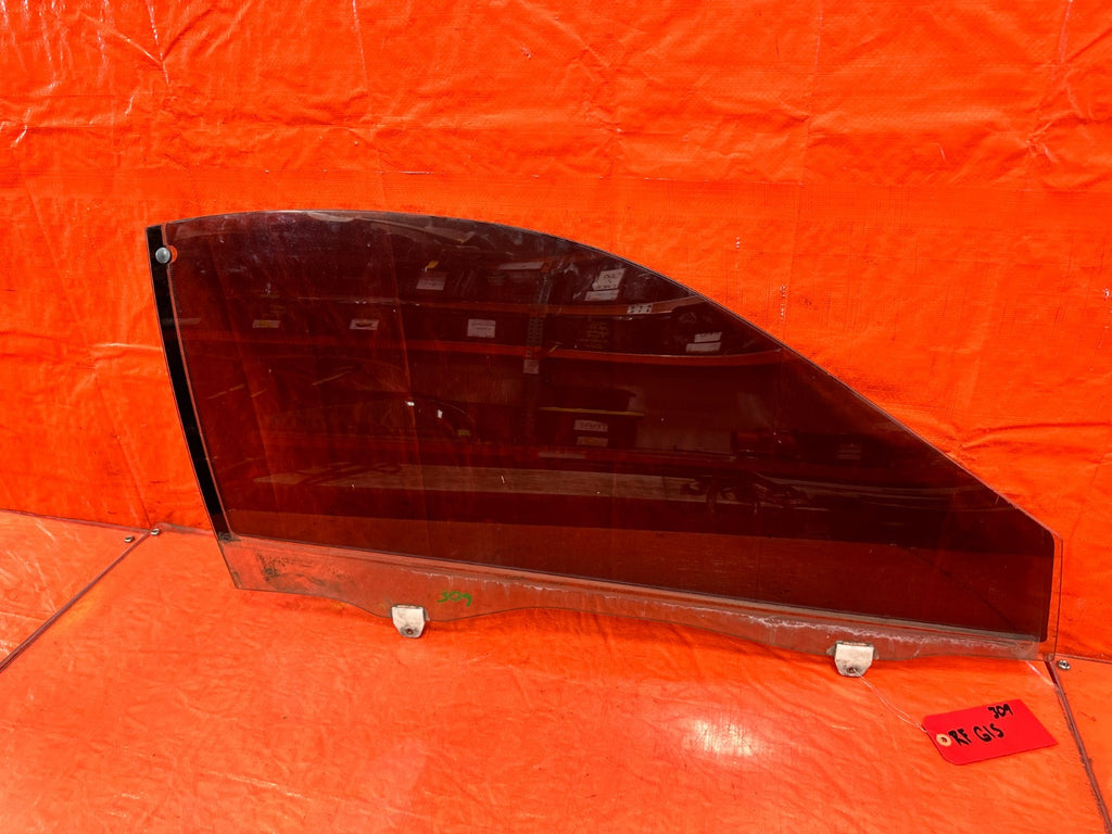 94 01 ACURA INTEGRA 2D   PASSENGER RIGHT FRONT   WINDOW GLASS   OEM FACTORY #3090