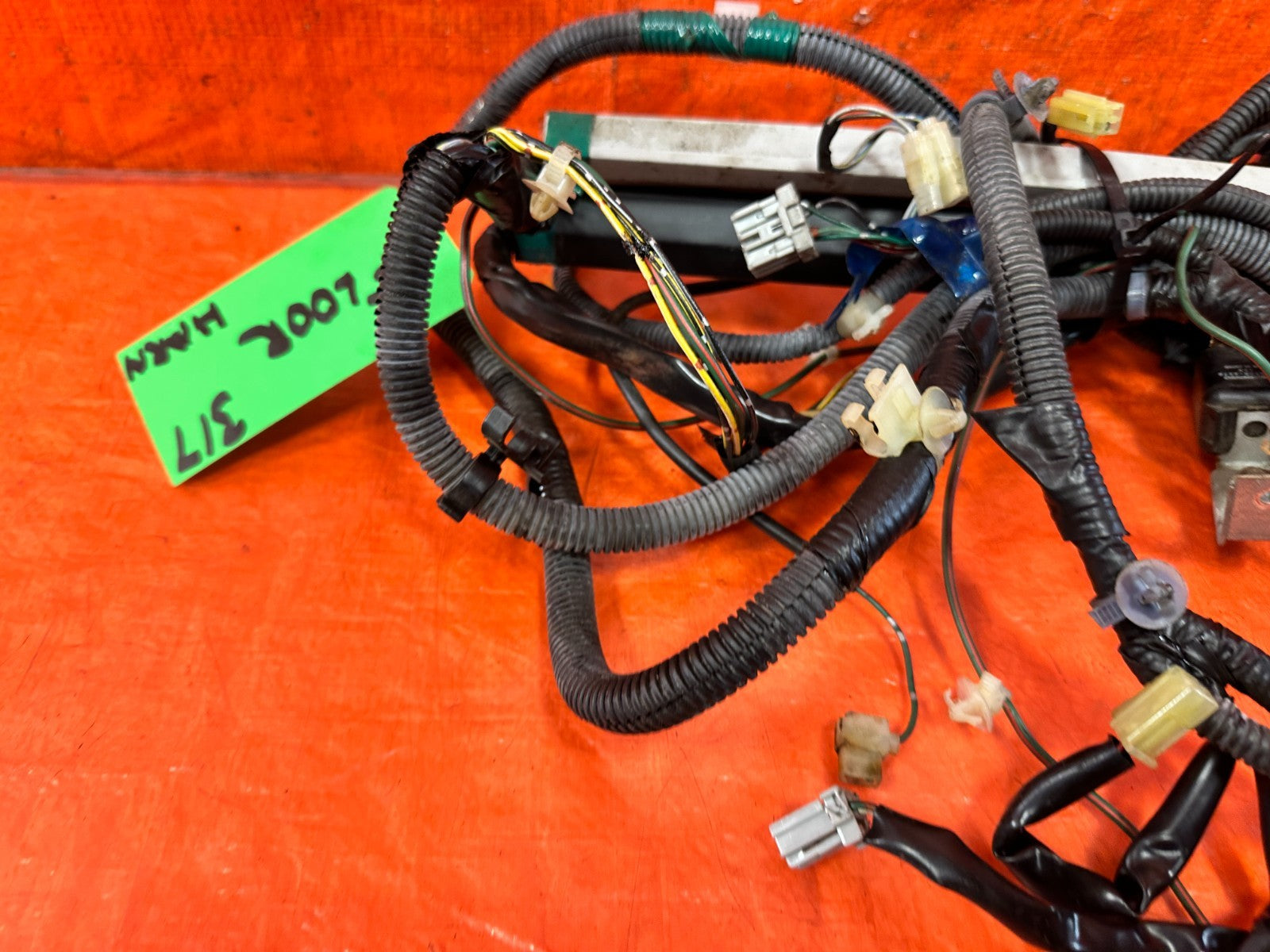 90 91 HONDA CIVIC HATCHBACK   INTERIOR FLOOR WIRING HARNESS WIRE LOOM   OEM 3177