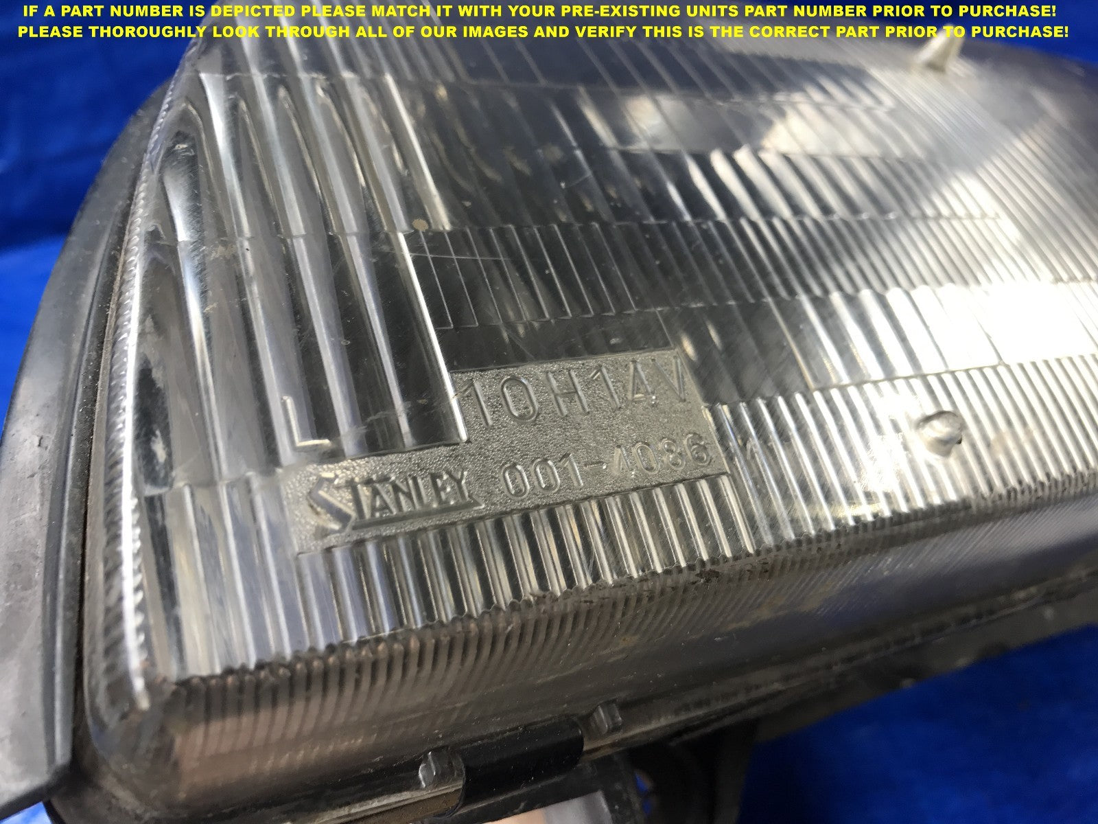 OEM 1989 1990 1991 1992 1992 1994 MAZDA MP5 DRIVER LEFT HEADLIGHT BRKN TAB HL27