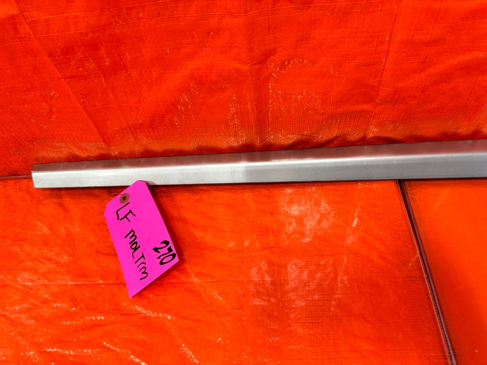 06 11 HONDA CIVIC SI 4D SEDAN   DOOR MOLDING IMPACT STRIP LEFT FRONT OEM #2706