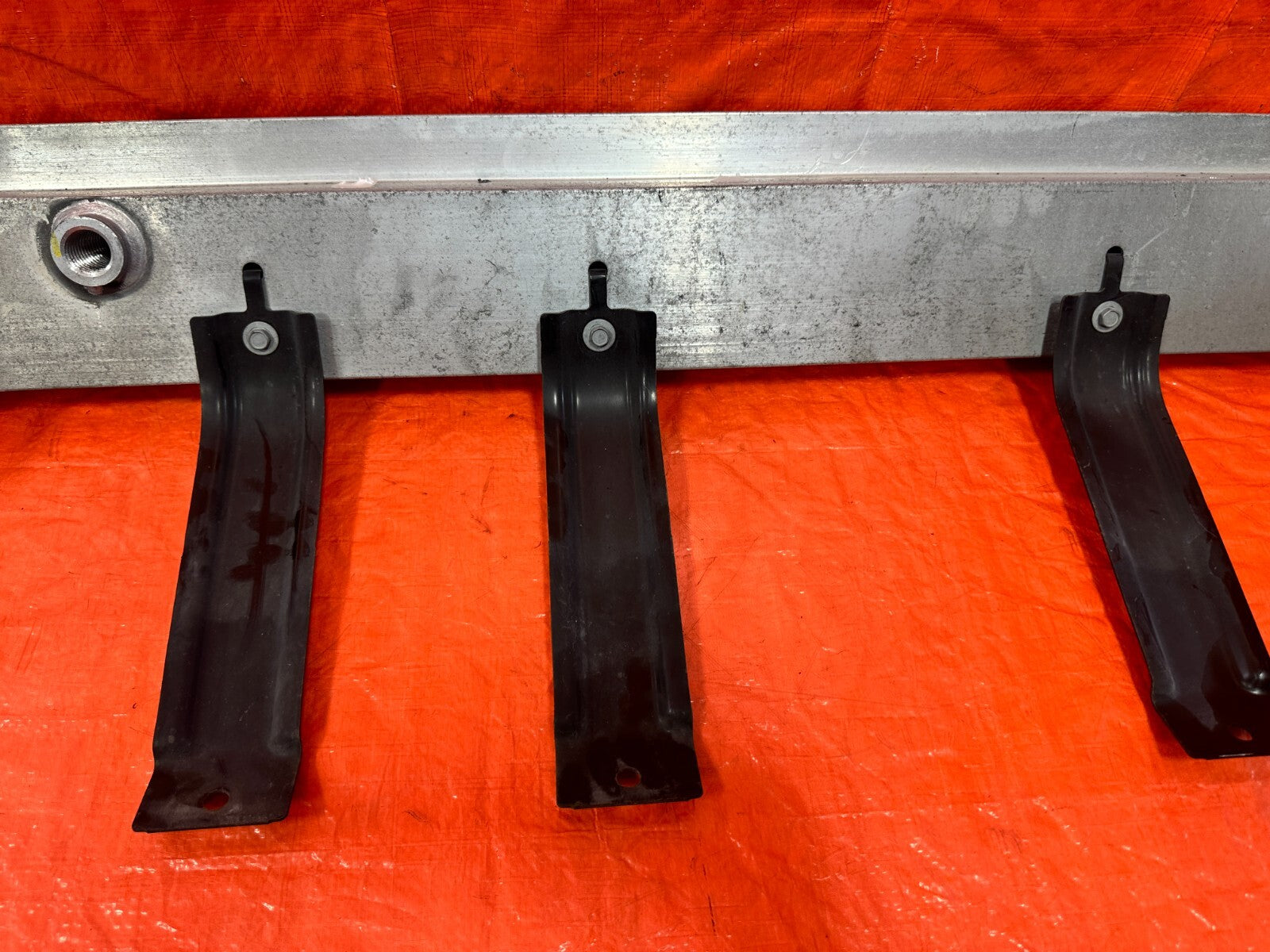 2020 20 INFINITI Q50   REAR CRASH BEAM REINFORCEMENT RE BAR   OEM 2968