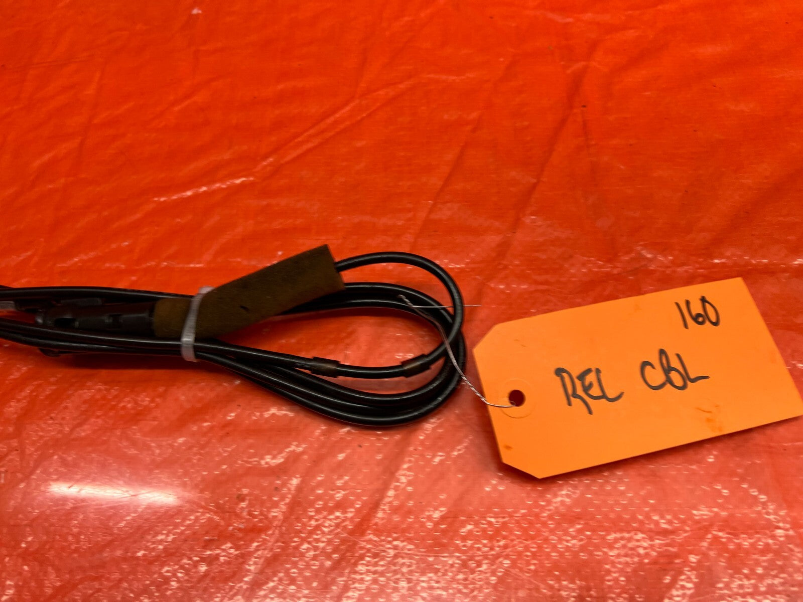 90 93 ACURA INTEGRA 2D   FUEL LID COVER RELEASE CABLE WIRE   OEM FACTORY #1605