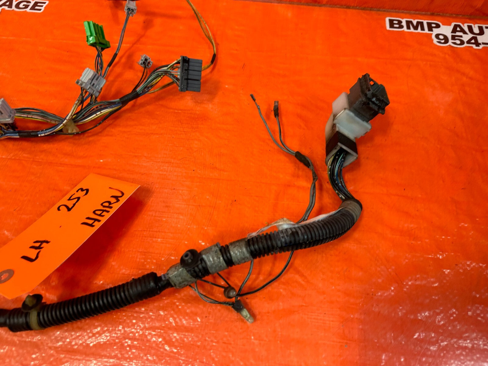 97 01 ACURA INTEGRA   GS GS R LS   2D   LEFT DOOR WIRING HARNESS WIRE LOOM #2536