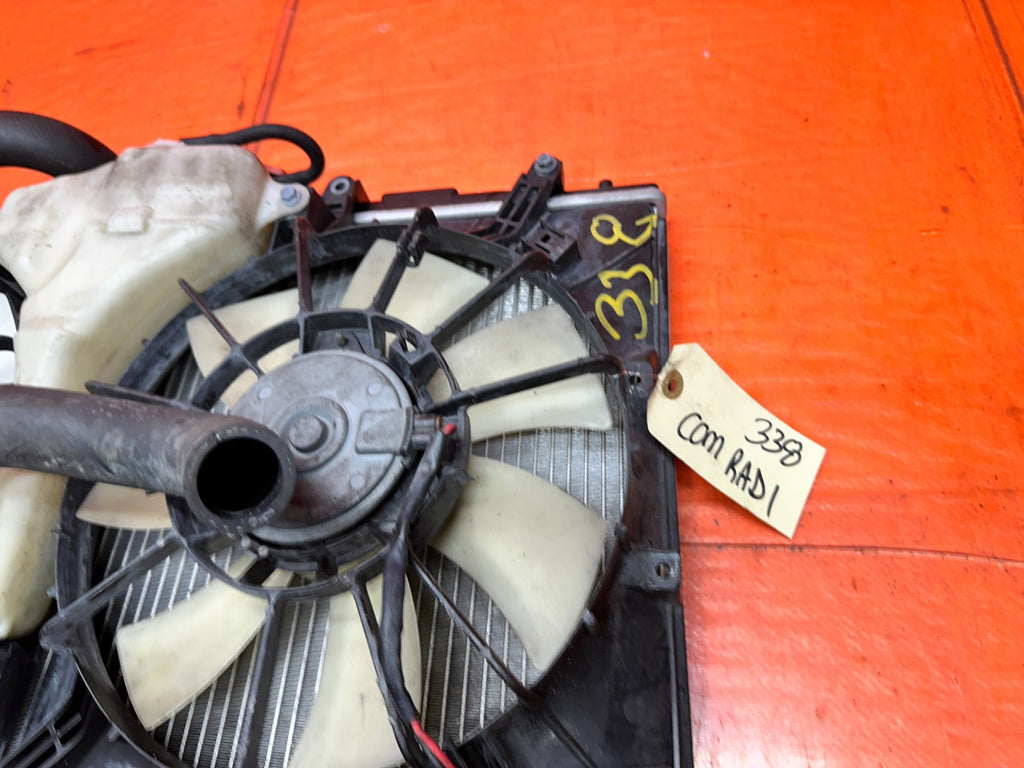 04-05 ACURA TSX 2.4L RADIATOR DUAL COOLING FANS TANK HOSES SET OEM #3386