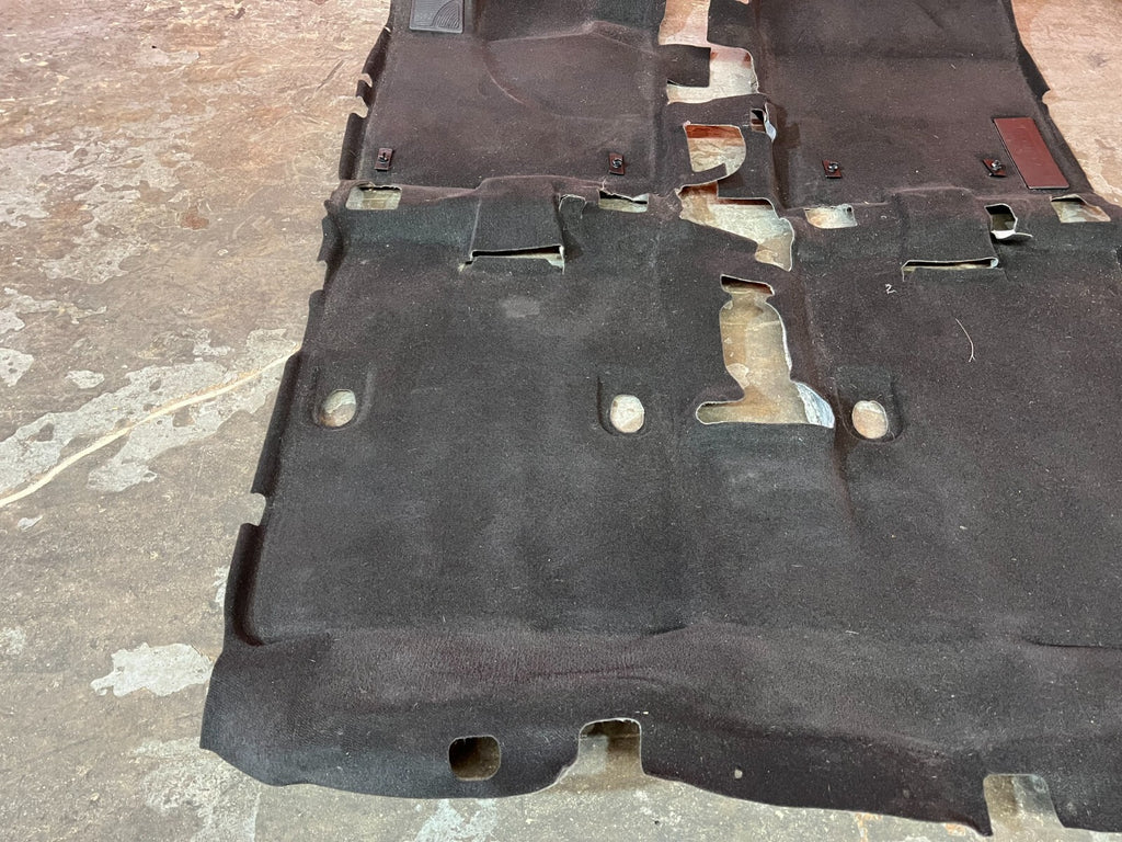 13 18 ACURA RDX BASE   INTERIOR FLOOR CARPET RUG MAT   BLACK IN COLOR   OEM #1537