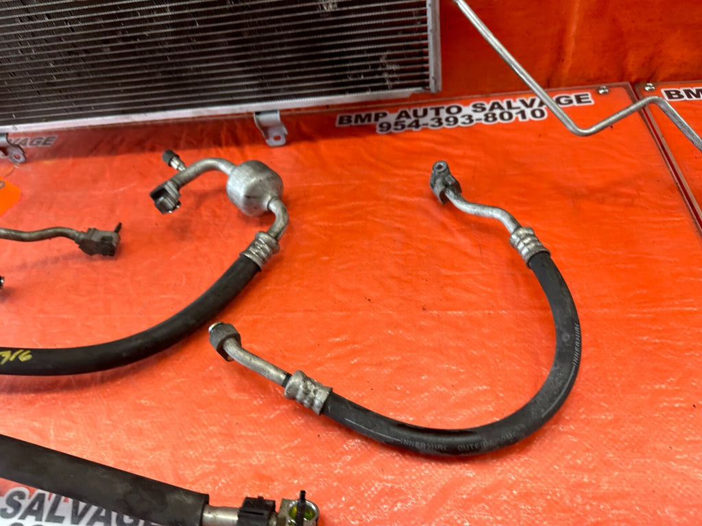 08 12 LEXUS ES350   AC LINE SET LINES PIPES HOSES W/ CONDENSER  6