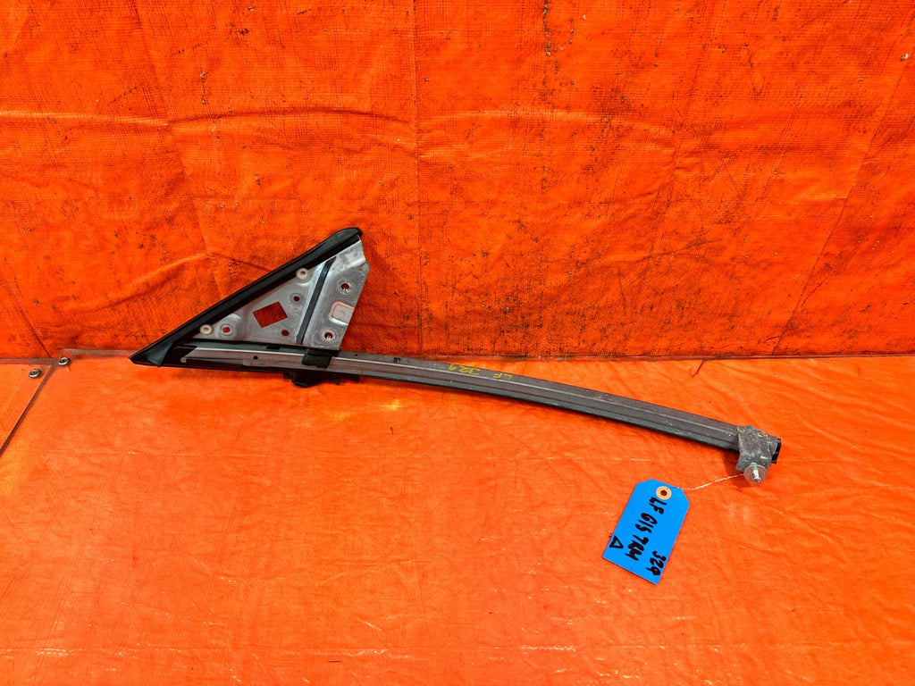 08 15 INFINITI G37 COUPE &   DRIVER LEFT EXTERIOR WINDOW GLASS GUIDE OEM 3294