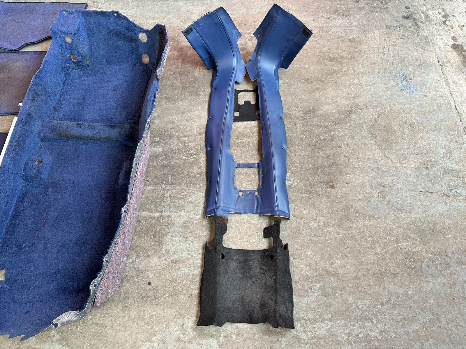 00 09 HONDA S2000   BLUE INTERIOR CONVERSION   SEATS DASH CARPET PLASTICS PANELS2