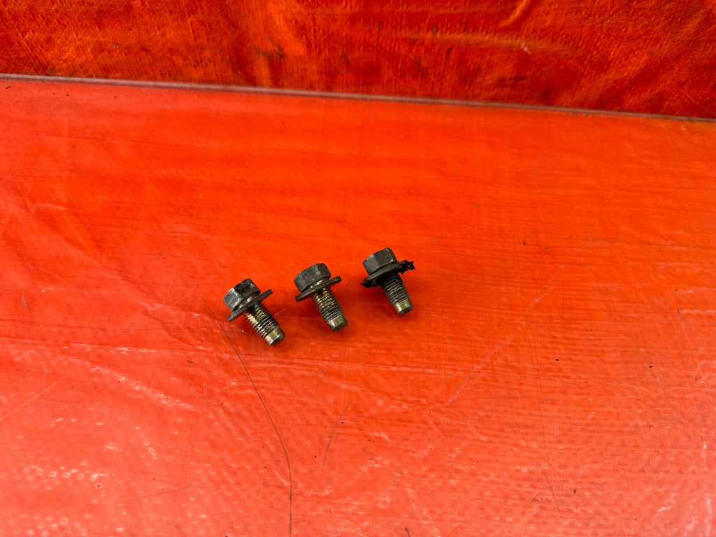 88 91 HONDA CRX   REAR TRANSMISSION BRACKET MOTOR MOUNT BOLTS   OEM #2430