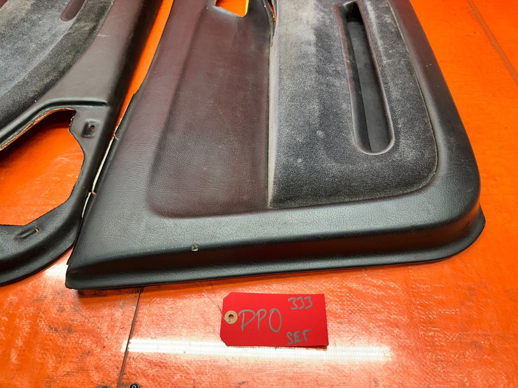 92 95 HONDA CIVIC EX 2D   INTERIOR DOOR PANELS CARDS LEFT RIGHT   OEM #3334