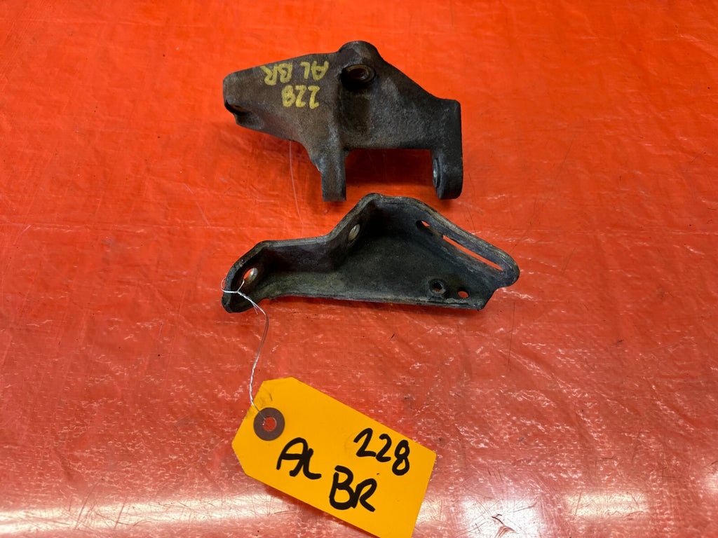 94 01 ACURA INTEGRA   ALTERNATOR MOUNTING BRACKET SET   TOP & BOTTOM   OEM #2286