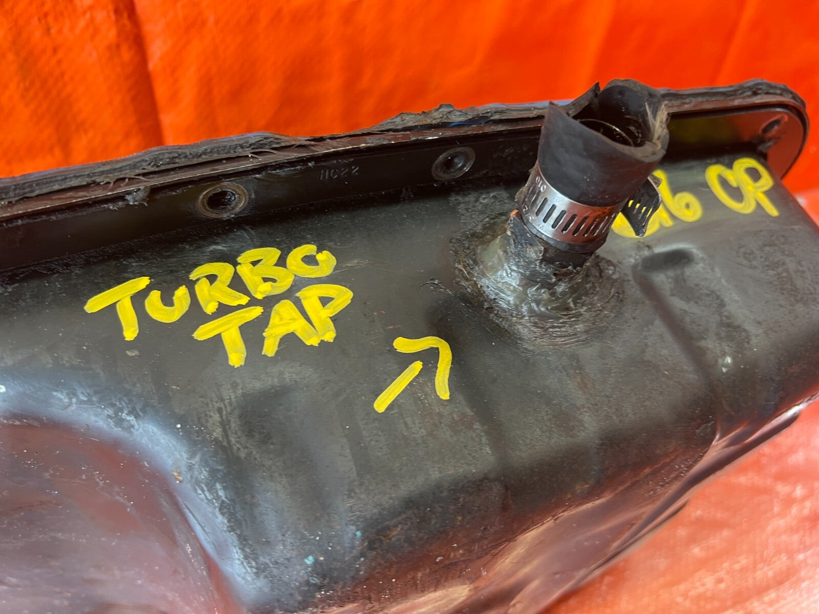 92 01 ACURA INTEGRA   NON VTEC   B18B B18A    TURBO TAPPED OIL PAN ASSEMBLY OEM8