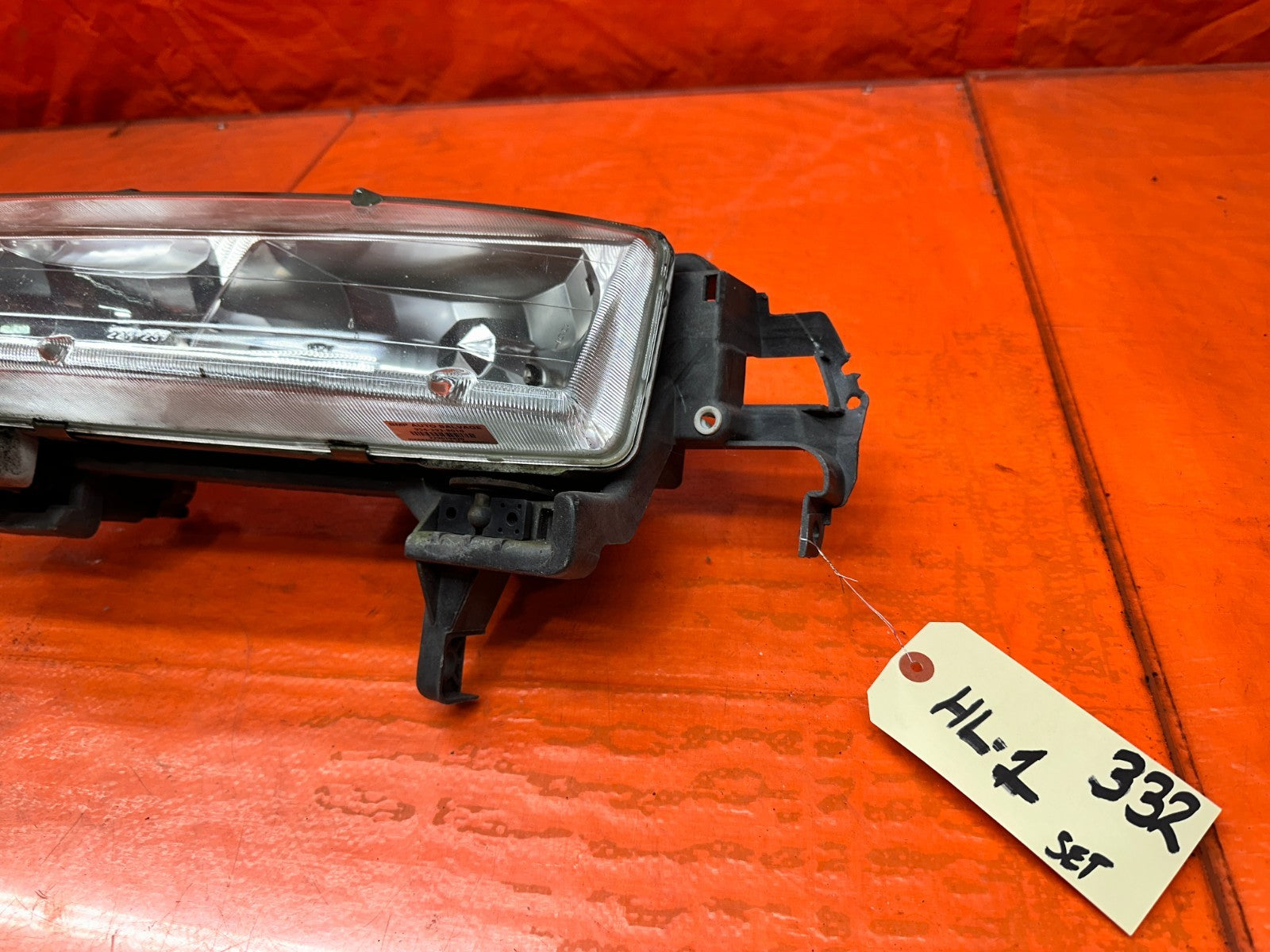 92 96 HONDA PRELUDE STANLEY HEADLIGHTS PAIR LEFT RIGHT FACTORY OEM #3324