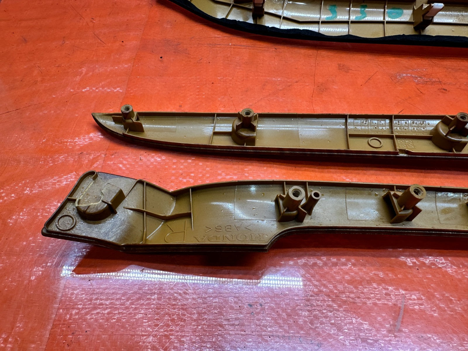 04 08 ACURA TSX 2.4L INTERIOR WOOD GRAIN DASH DOOR TRIM SET OEM #33013