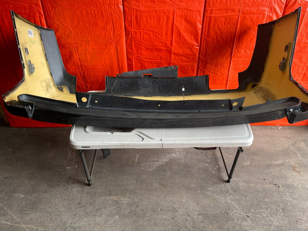 11 14 DODGE CHALLENGER R/T COMPLETE REAR BUMPER COVER W/ ALL TRIM TOP & BOTTOM10