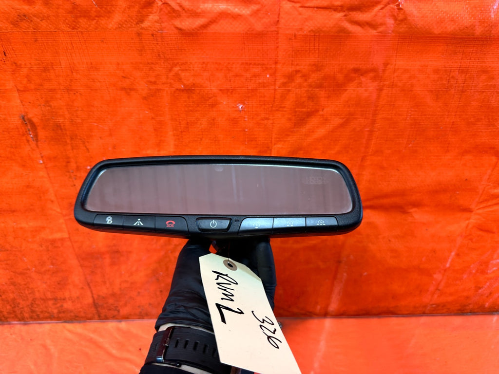 10 16 HYUNDAI GENESIS COUPE   REAR VIEW MIRROR W/ HOMELINK    OEM FACTORY #3262