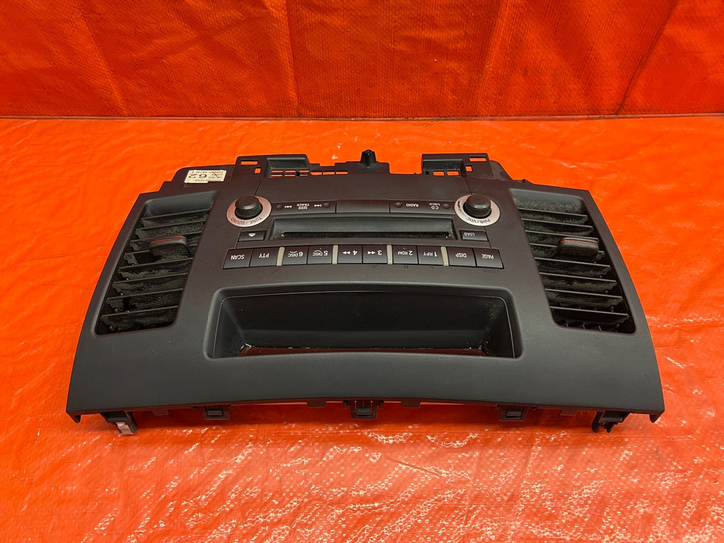 12 13 LANCER EVOLUTION X EVO 10   5 SPEED   RADIO STEREO FACE PLATE   OEM #17711