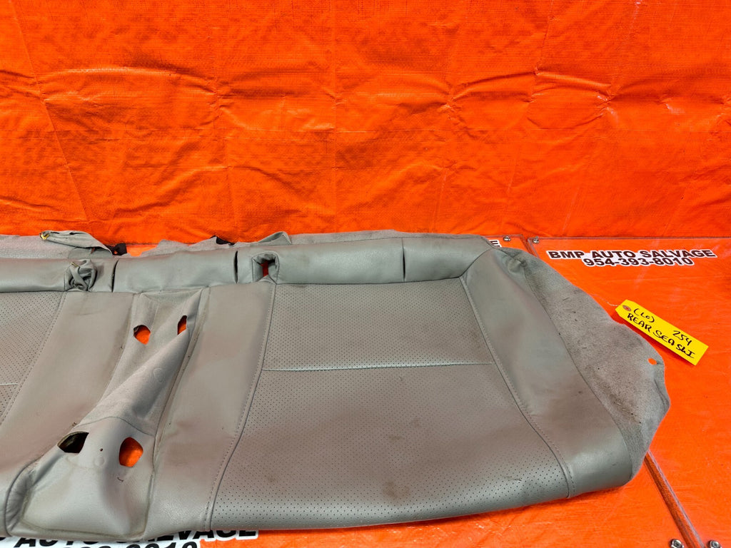 02 04 ACURA RSX   GRAY   REAR LOWER SEAT SKIN LEATHER COVER OEM 2544