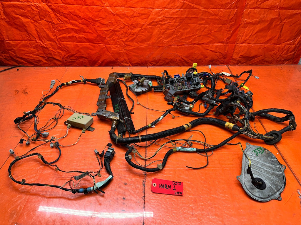 92 95 HONDA CIVIC 2D   POWER DOOR WINDOW CONVERSION HARNESS FLOOR DOORX2 CABIN4