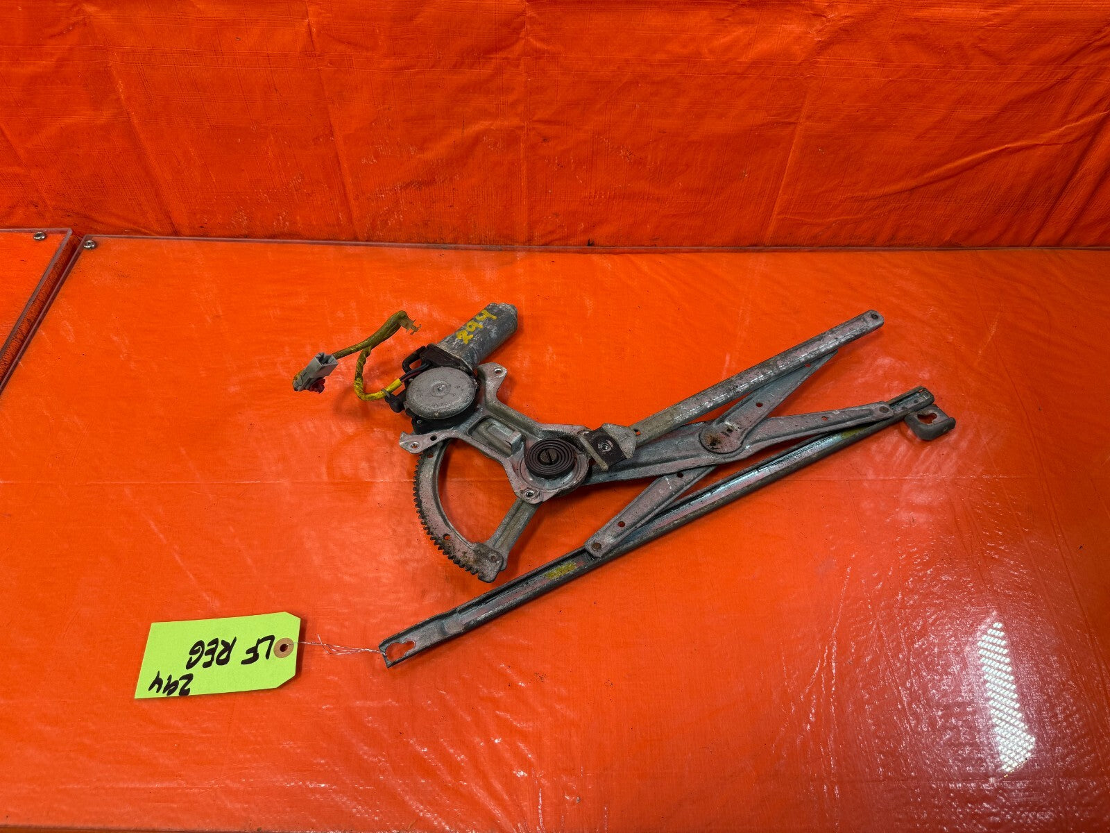 93 97 HONDA DEL SOL   DRIVER LEFT   WINDOW REGULATOR W/ MOTOR   OEM #2940