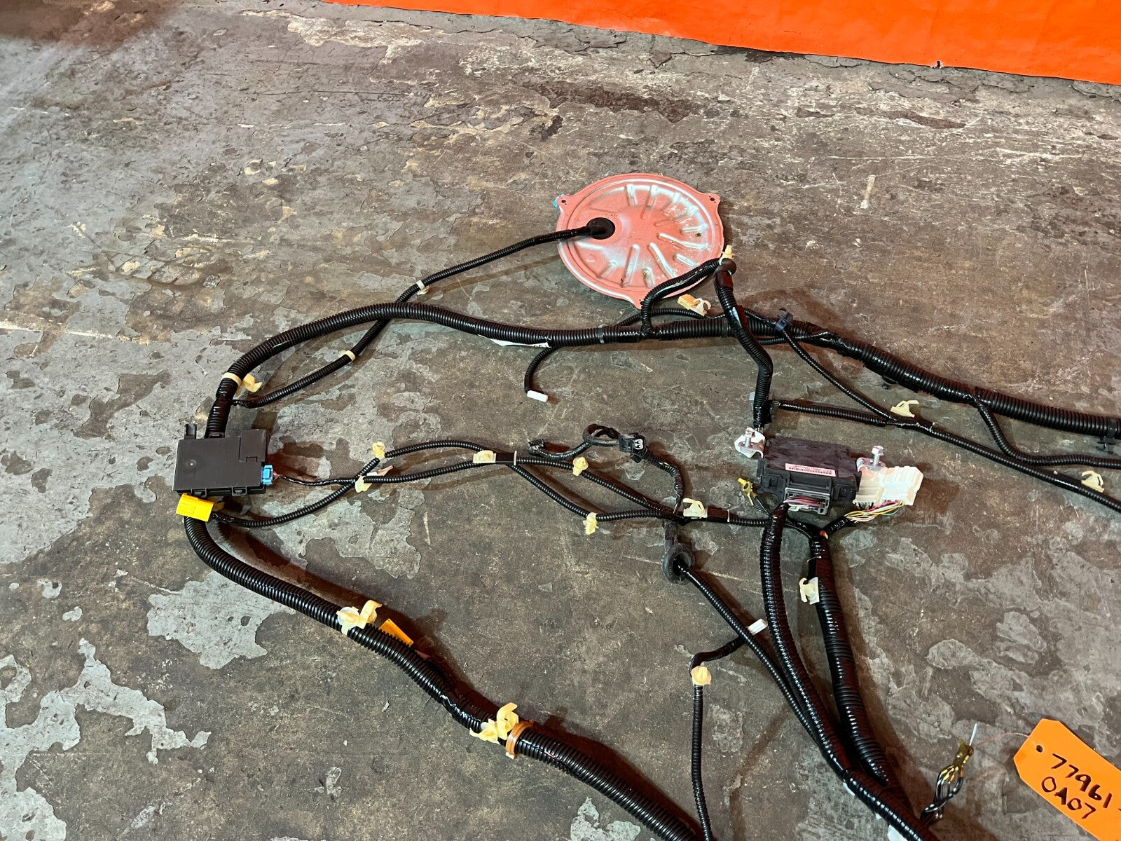 13 15 ACURA RDX BASE   INTERIOR FLOOR WIRING HARNESS WIRE LOOM   OEM #1535