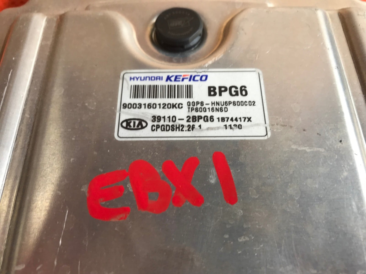 OEM 2018 18 KIA SOUL ENGINE COMPUTER ECU ECM EBX - PART # 39110-2BPG61