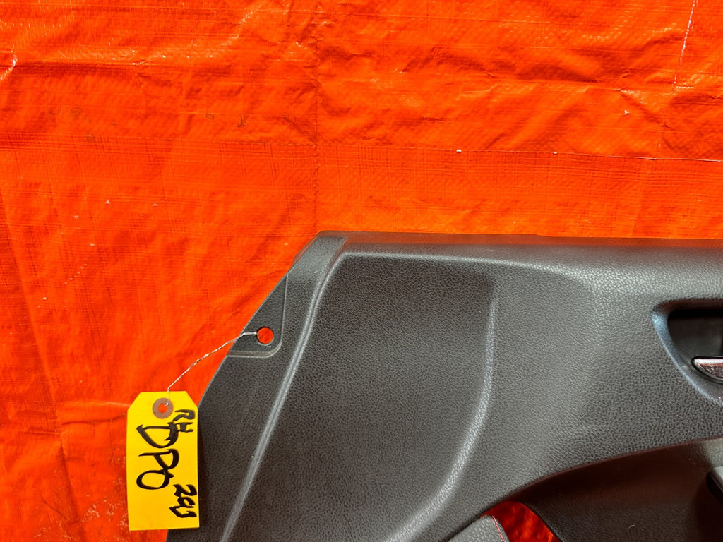 14 16 SCION FRS   PASSENGER RIGHT FRONT DOOR PANEL CARD INSERT LINING   OEM #2932
