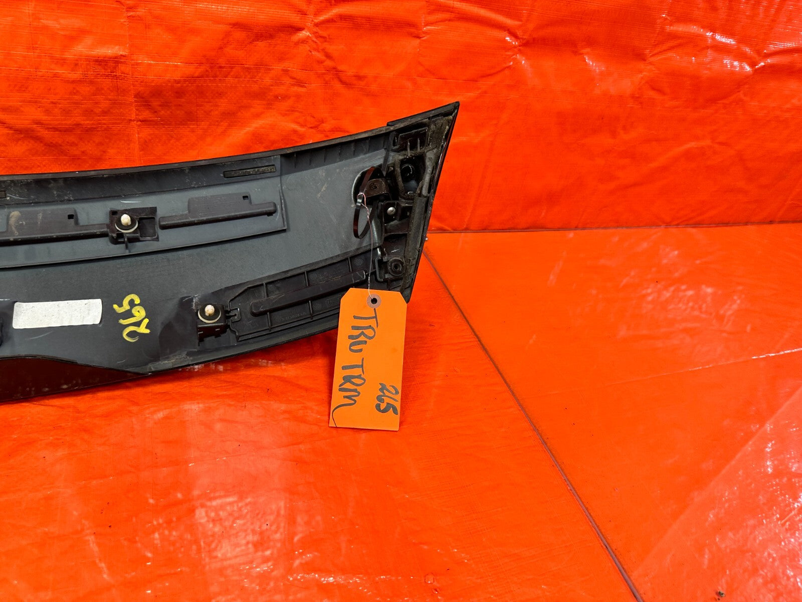 2013 13 HONDA CIVIC SI 2D COUPE   REAR TRUNK SPOILER W/ 3RD BRAKE LIGHT OEM 26516
