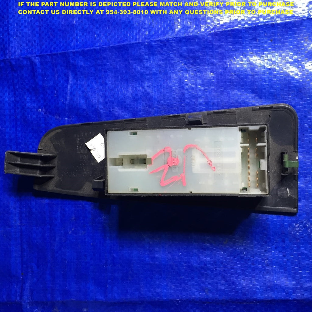 OEM 2004 2005 2006 2007 2008 NISSAN MAXIMA PASSENGER RIGHT FRONT WINDOW SWITCH 3