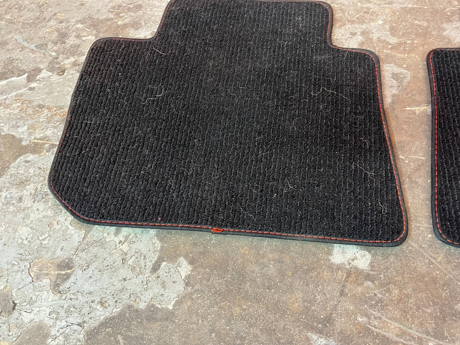 15 20 SUBARU WRX STI   FLOOR MAT SET   BLACK COLOR LEFT RIGHT FRONT REAR OEM 17014