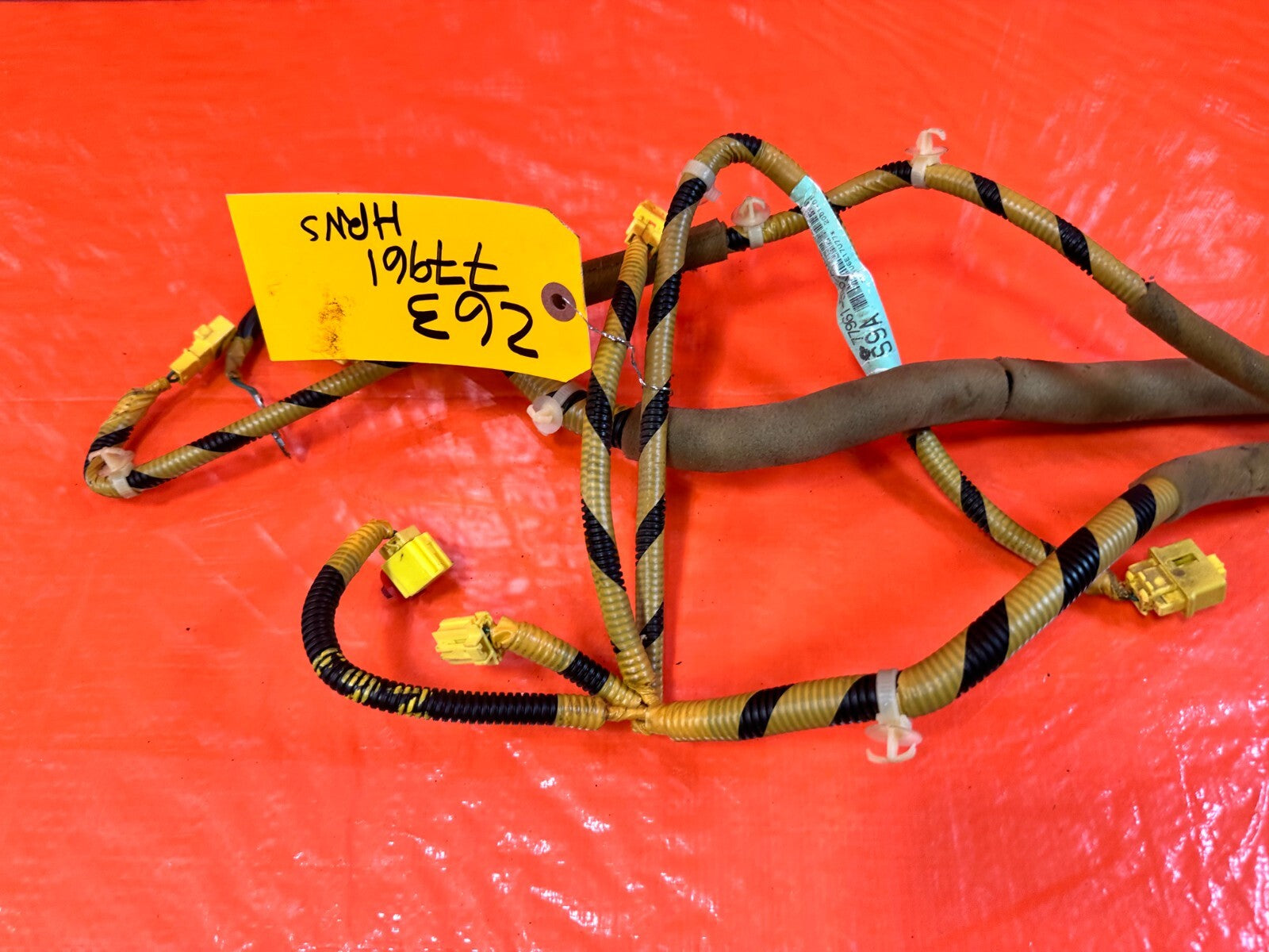 97 01 HONDA PRELUDE   SAFETY MODULE WIRE HARNESS WIRING LOOM 77961 S30 A000 #2636