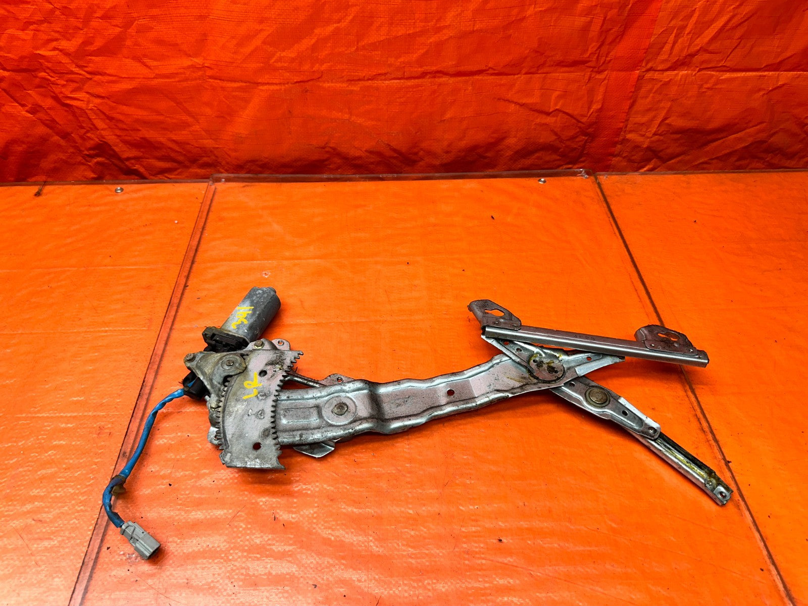 94-01 ACURA INTEGRA 4D 1.8L LEFT REAR LR DRIVER WINDOW REGULATOR MOTOR OEM #3410