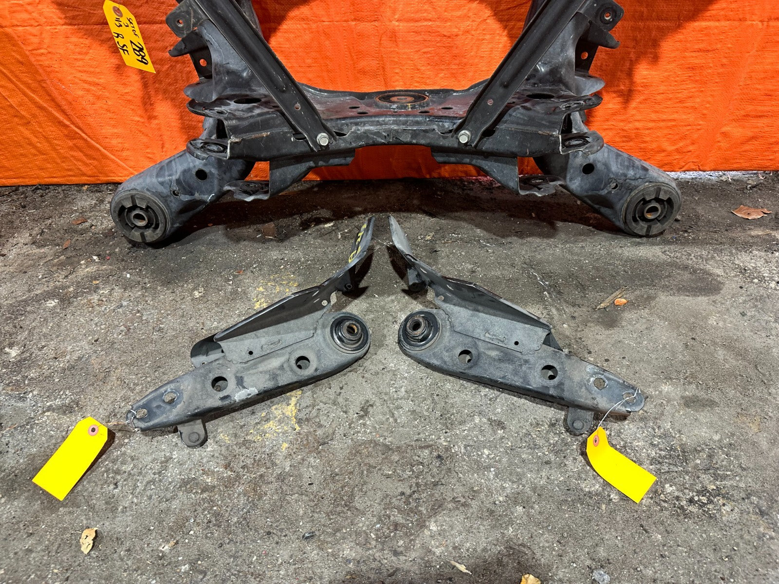 14 20 INFINITI Q50 & 16 20 Q60   REAR SUBFRAME CROSSMEMBER K FRAME W/ BRACKETS10