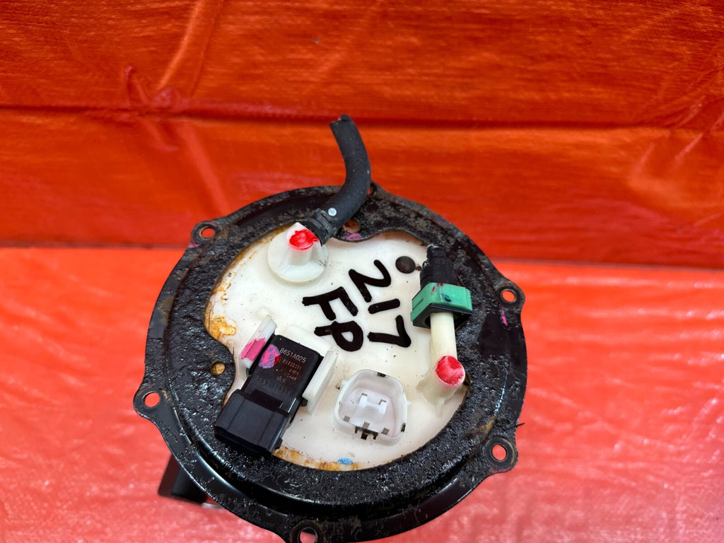 08 15 LANCER EVOLUTION X EVO 10 GASOLINE GAS FUEL PUMP SENDING UNIT HOUSING #2175