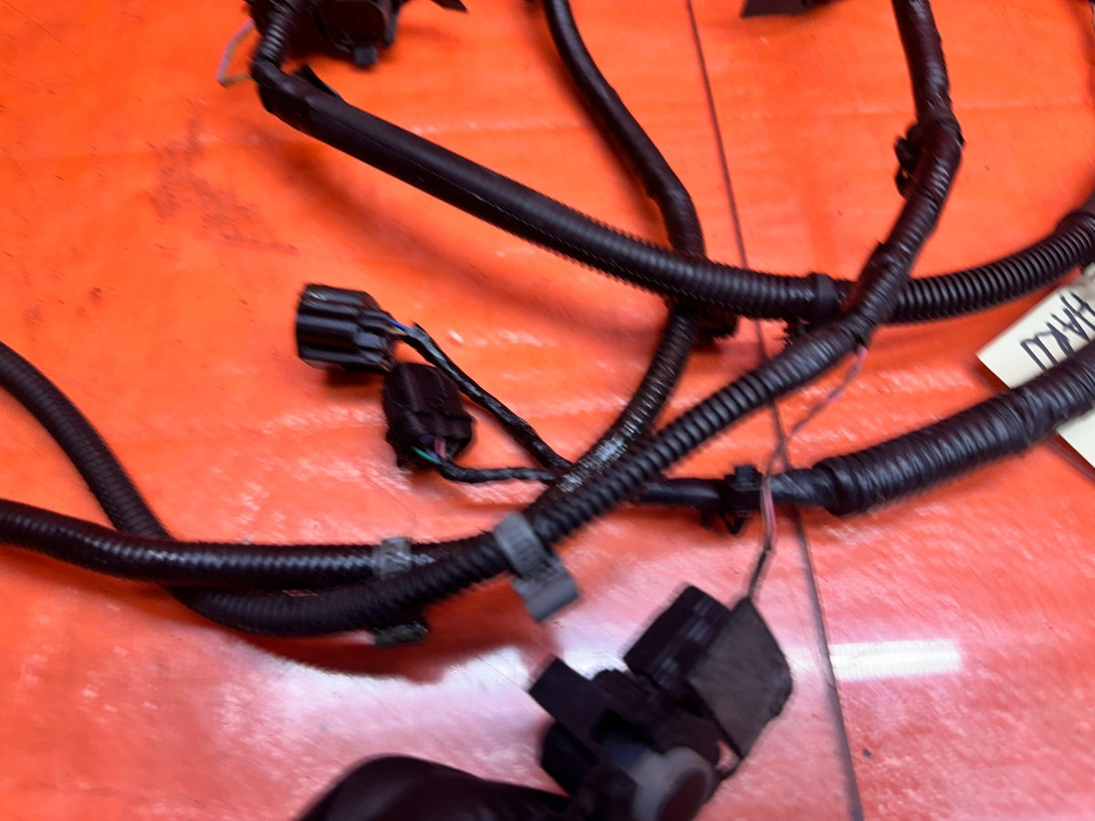 14-15 INFINITI Q50 3.7L AWD FRONT BUMPER PARKING SENSORS WIRE WIRING HARNESS OEM8