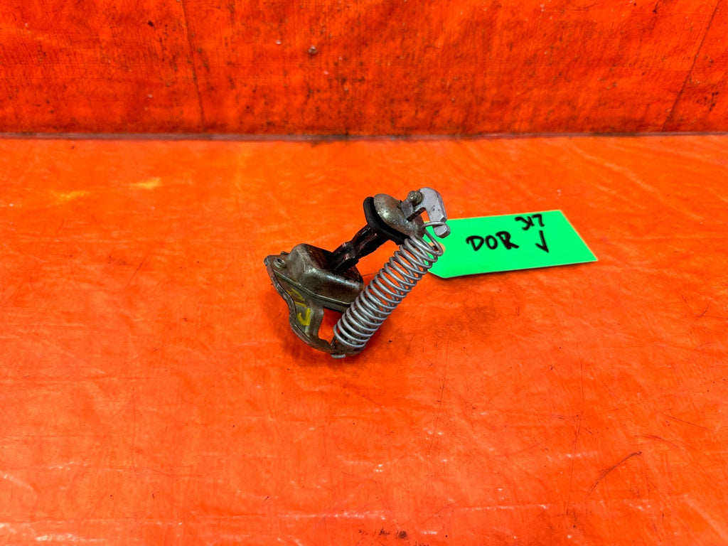 90 91 HONDA CIVIC HATCHBACK   DRIVER LEFT FRONT DOOR CHECKER HINGE ARM STOPPER  1