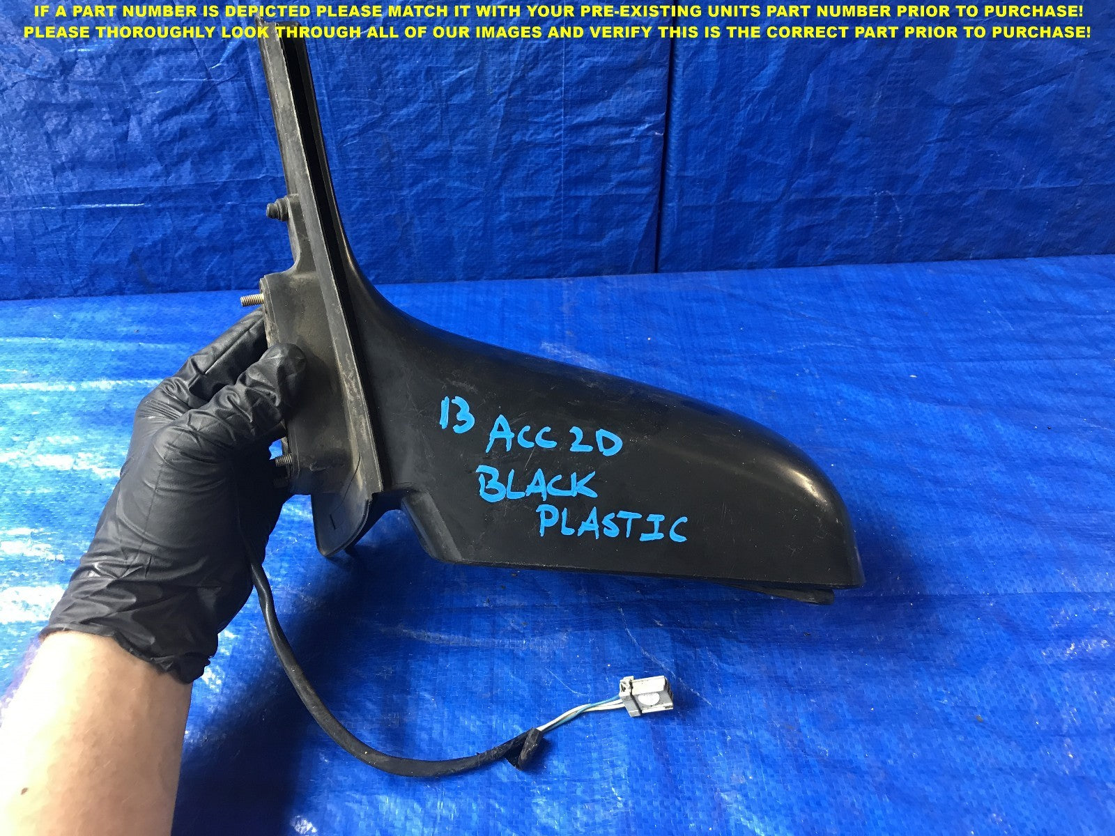 AFTERMARKET 1998 1999 2000 2001 2002 HONDA ACCORD   COUPE   DRIVER LEFT MIRROR7