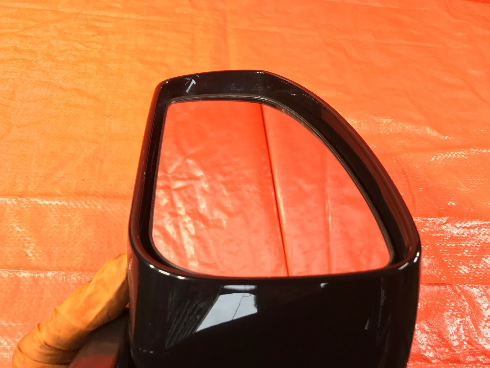 OEM 2007 2008 G35   SEDAN   DRIVER LEFT SIDE VIEW MIRROR   RED   E4 012536 07 088