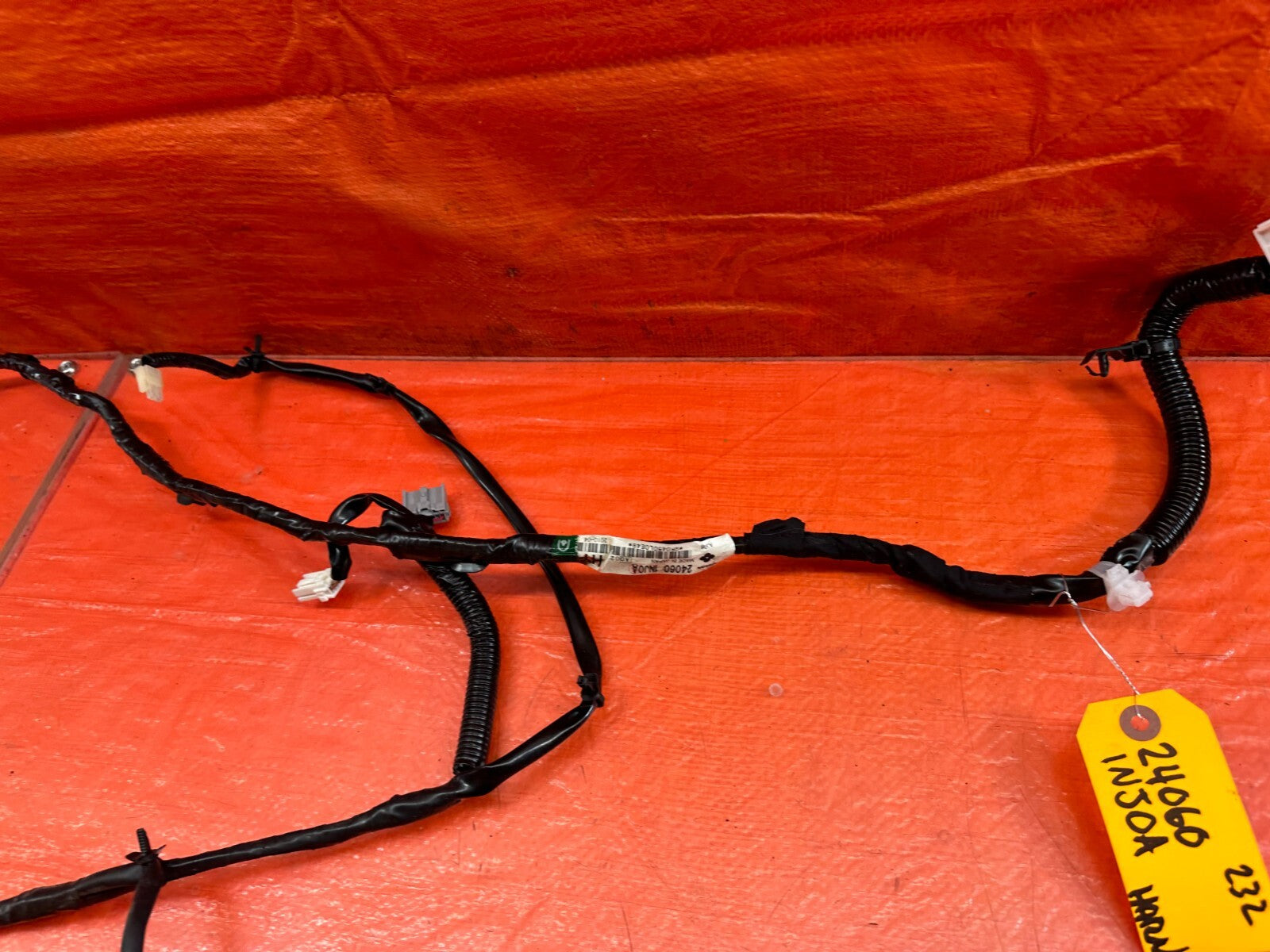09 11 INFINITI G37 CONVERTIBLE   CONVERTIBLE ROOF ANTENNA HARNESS   OEM #2323