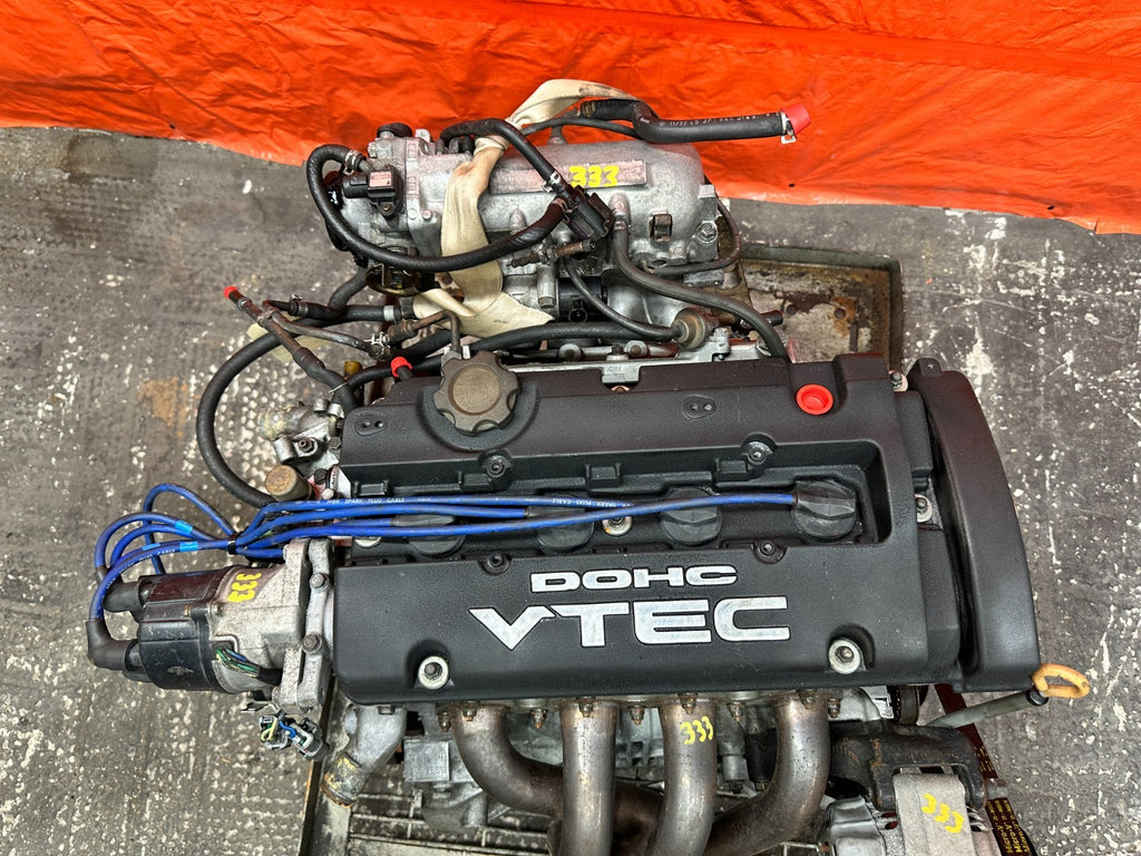 97 01 HONDA PRELUDE 2.2L H22A4 NON SH ENGINE MOTOR LONG BLOCK ASSEMBLY OEM #DNP5