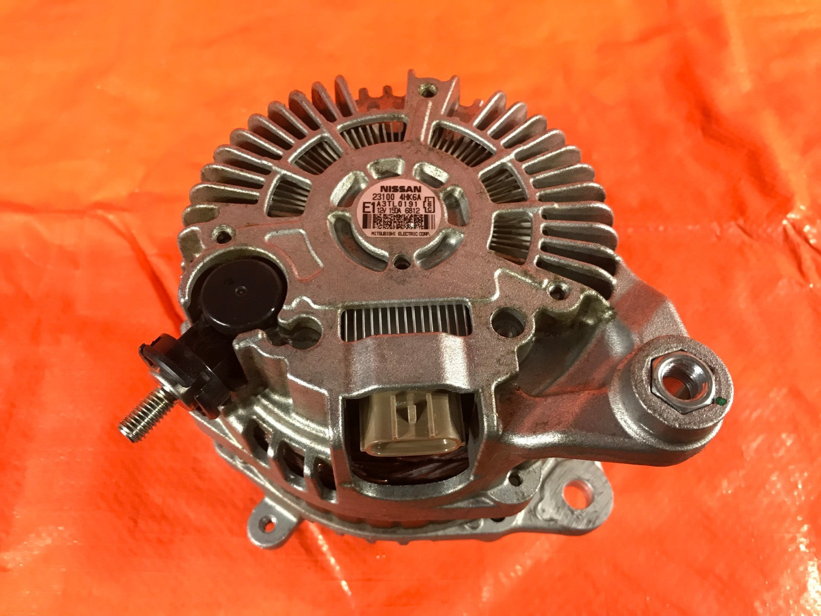 OEM 2017 17 INFINITI Q60 AWD 3.0L TT   VR30DDTT ALTERNATOR3