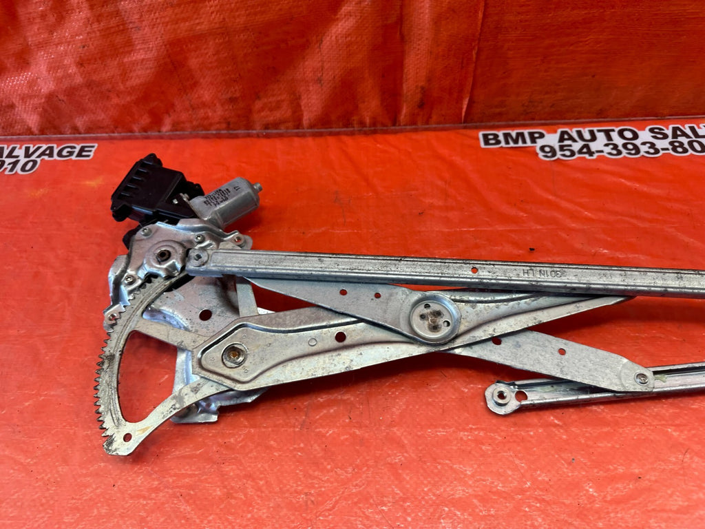 07 12 LEXUS ES350   DRIVER LEFT FRONT WINDOW REGULATOR W/ MOTOR   OEM #2447