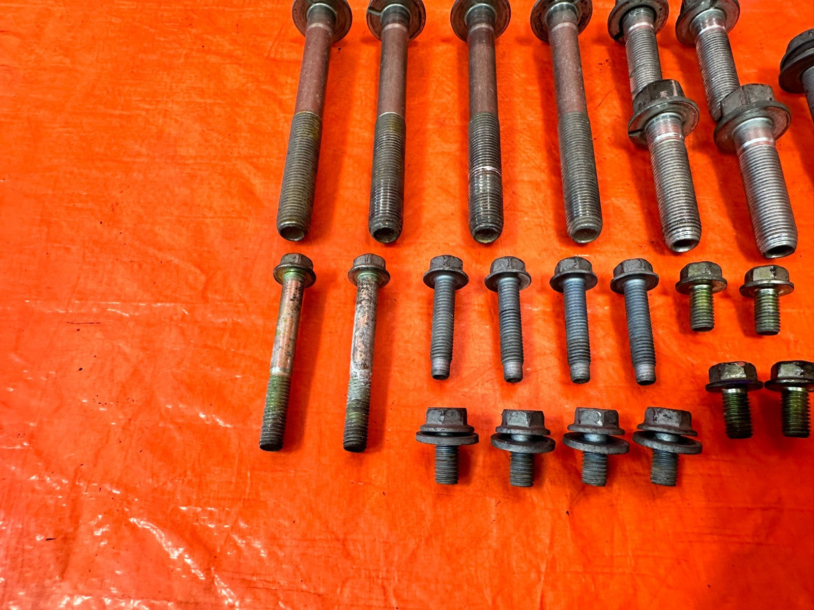 18 22 HONDA ACCORD 1.5L   REAR SUBFRAME CROSSMEMBER K FRAME BOLTS   OEM #3247