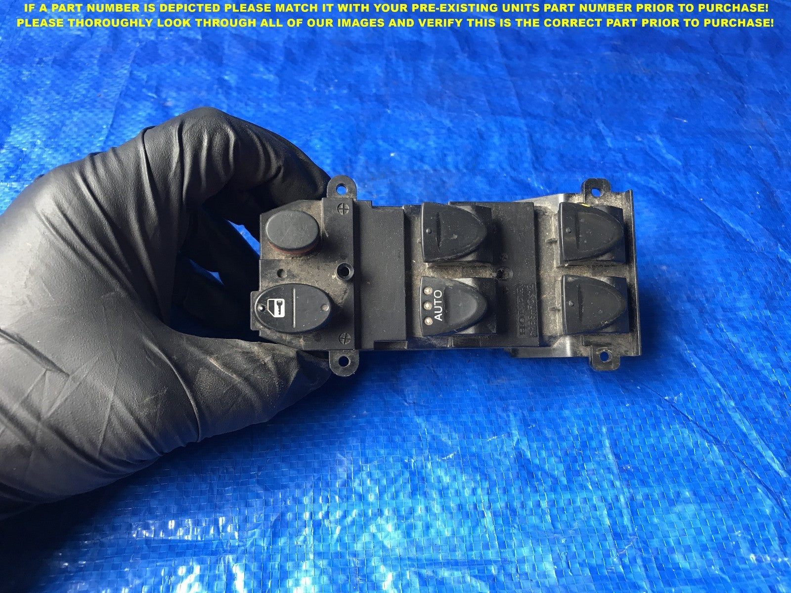 OEM 07 2008 2009 2010 2011 HONDA CIVIC SEDAN DRIVER LEFT MASTER WINDOW SWITCH   0
